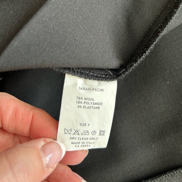 Sarah Pacini Wool Blend Dress - Picture 12 of 14